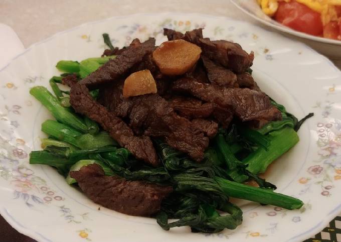 Simple Way to Prepare Speedy 美極牛肉 (Maggi Beef)