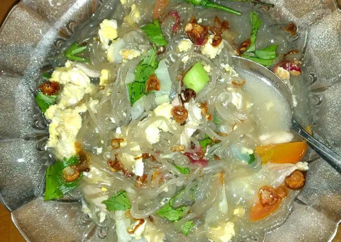 Langkah Mudah untuk Membuat Bakmi Lethek (Jawa) - Kuah, Sempurna