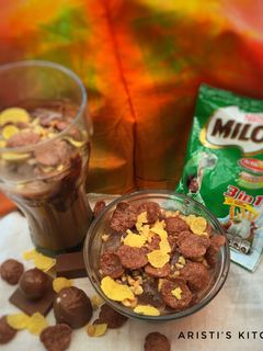 Foto resep Es kepal Milo