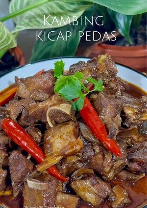 Gambar Kambing kicap pedas