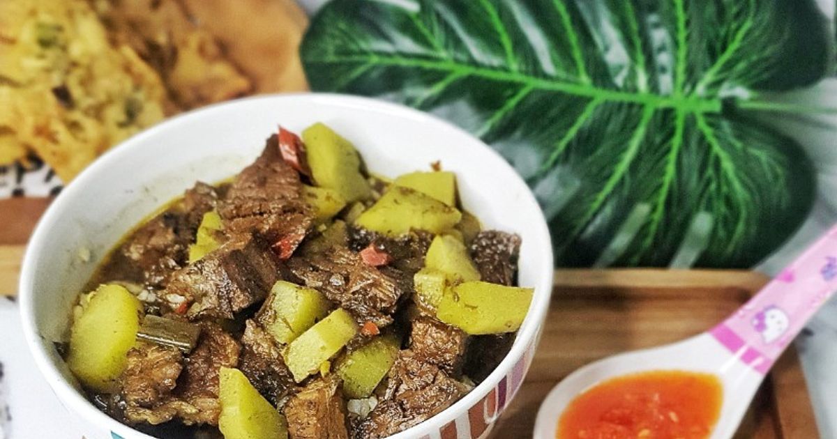 Rawon Daging & Labu Siam (Instant) 🥩💚🫕