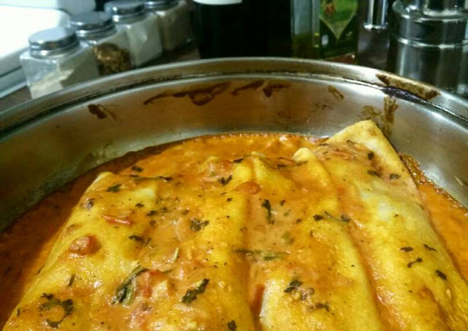 Enchiladas de camarón Receta de I Cookpad