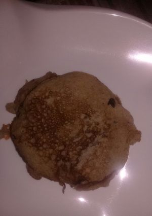 Banana pancake ainihin hoton girkin