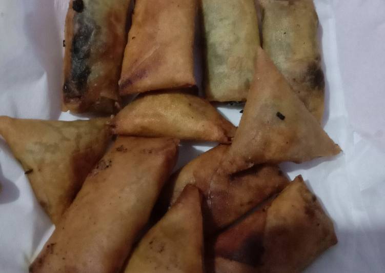 Resep Sambosa ayam sayur, Enak