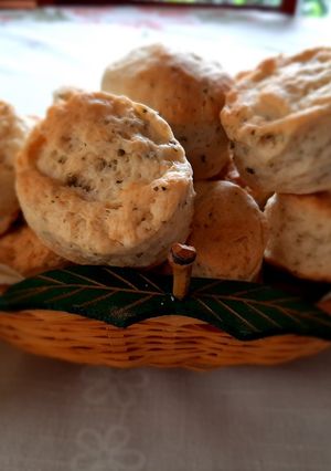 Una foto de Scones de orégano