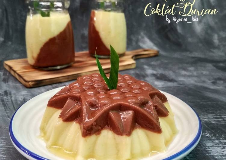 Puding Coklat Durian