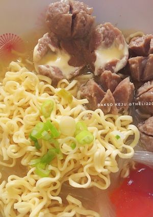 Foto resep Bakso Isi Keju