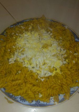 صورة لوصفة مقارونة صوص حمرا