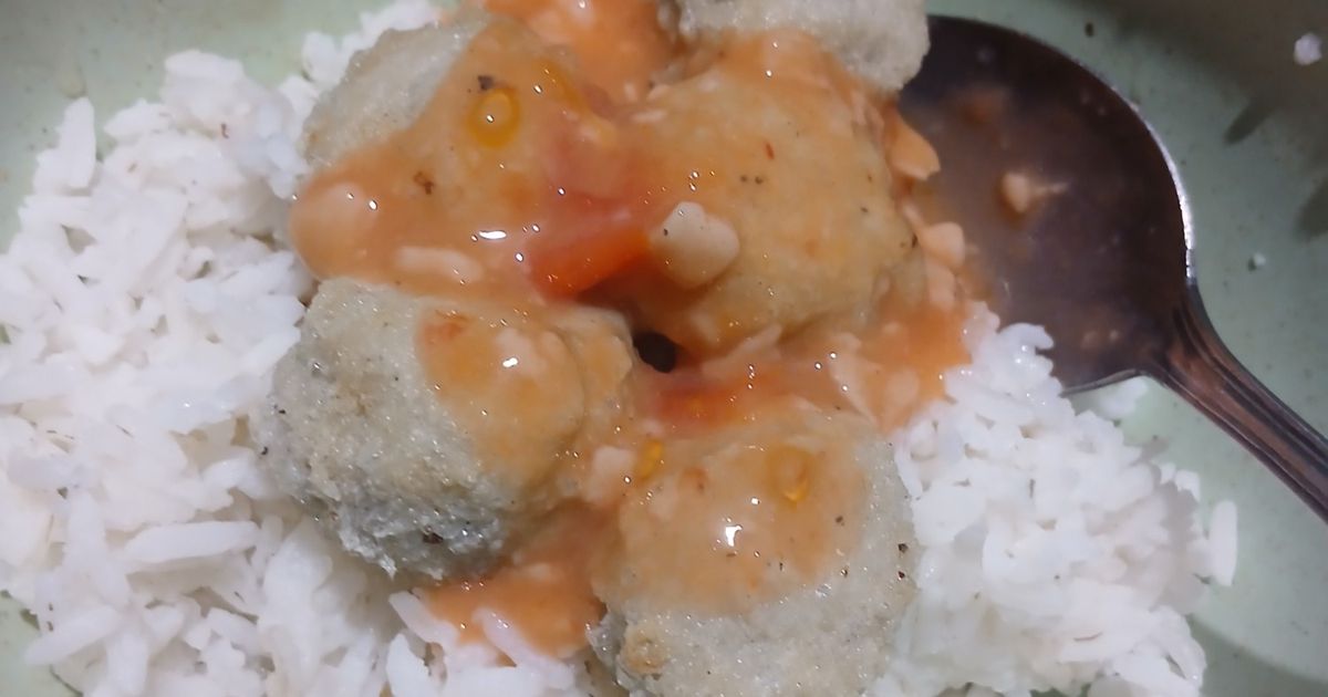 Bakso Nasi Ikan Asin