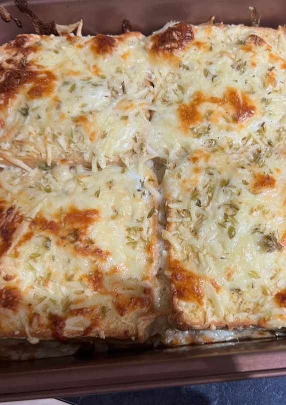 Una foto de Sándwich mixto al horno