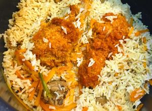 Gambar Nasi ayam mcd/kfc hack