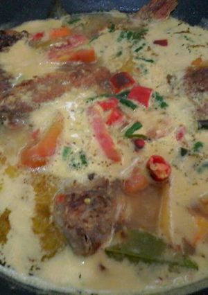 Foto resep Mangut ikan nila merah