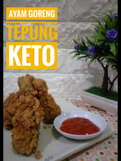 Foto resep Ayam goreng tepung keto