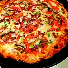 A picture of Wholewheat Garlic Pan Pizza Dough.