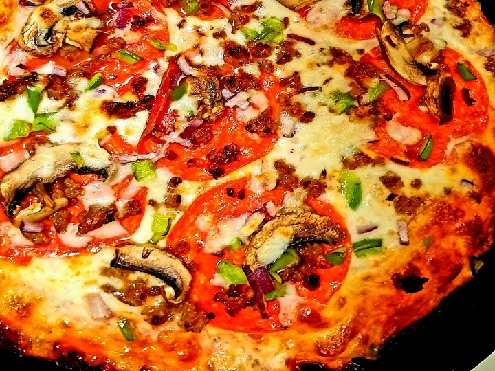 Recipe Wholewheat Garlic Pan Pizza Dough the  Makes Drooling Really delicious