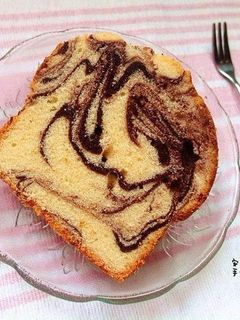 大理石奶油磅蛋糕 的食譜成品照片