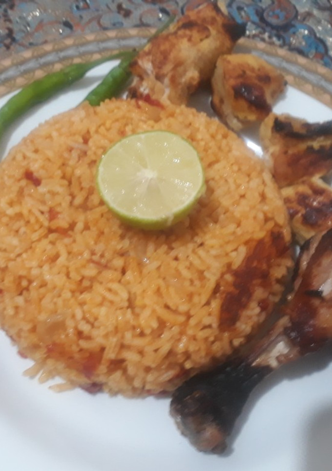 عکسی از دستور جوجه کباب (دمپختک مخصوص دخترام) 😎😍