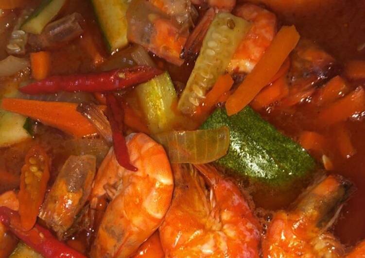Langkah Mudah untuk Menyiapkan Udang Asam Pedas Anti Gagal