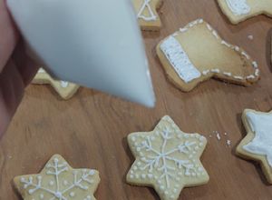 Una foto de Glaseado Real para decorar galletas