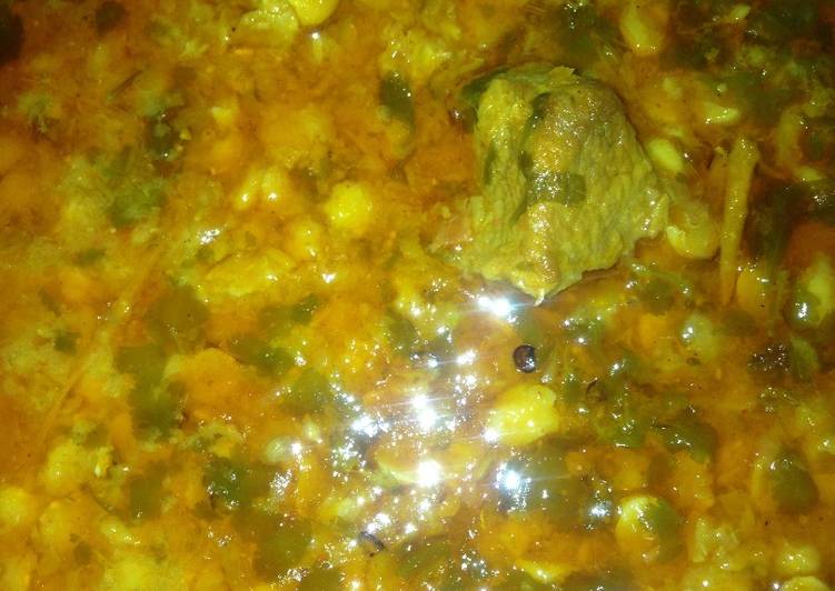 Recipe of Homemade Chana Dal with beef
