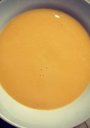 Una foto de Crema de zanahorias