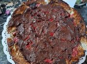Una foto de tarta helada