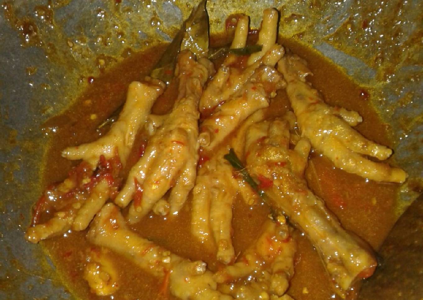 Ceker Mercon (Pedas Manis)