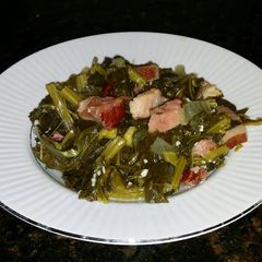 A picture of Brad's collard greens.