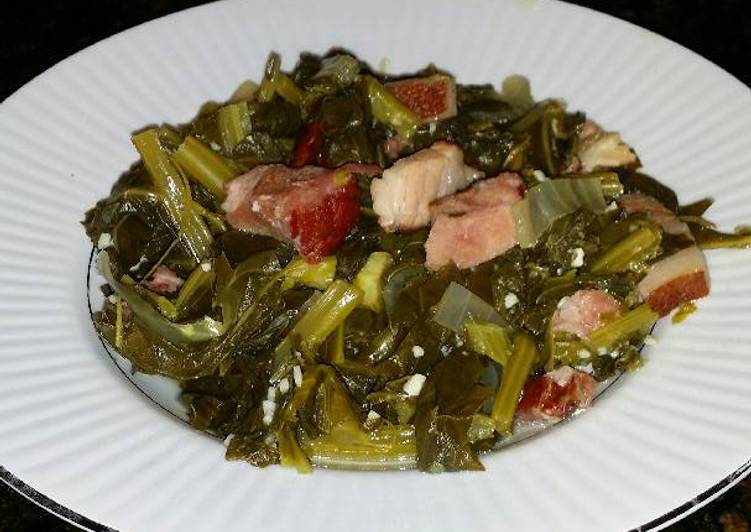 Simple Way to Prepare Ultimate Brad&#39;s collard greens