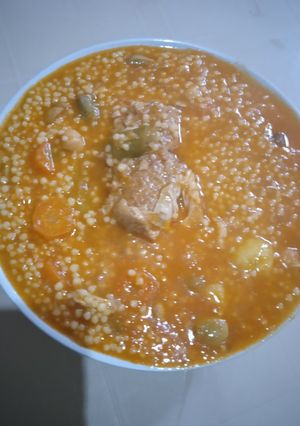صورة لوصفة 👌😋 طبق البركوكس ولا اروع حار ويشهي 🍲