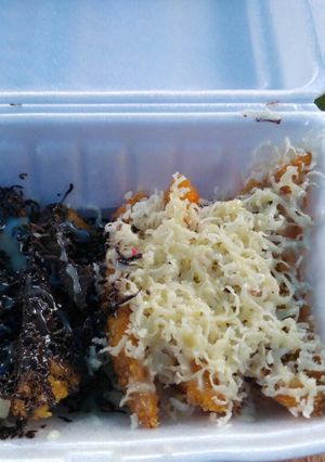 Foto resep Pisang pasir coklat keju