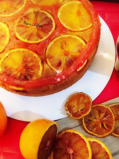 عکسی از دستور کیک پرتقالی