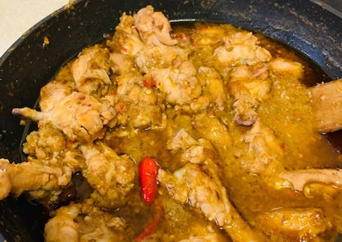 Sayap Ayam Rica Cabe Hijau (Resep No. 42)