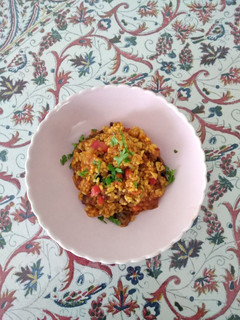 Una foto de Arroz con zamburiñas