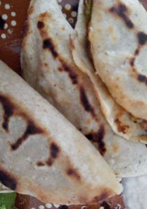 Una foto de Quesadillas de sardina 🐟🐟