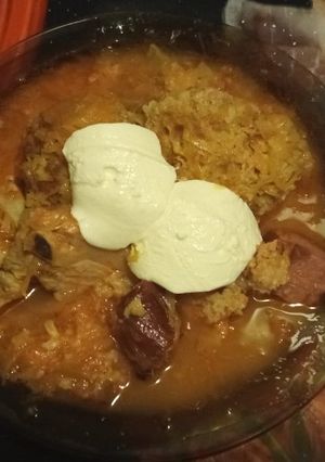 Húsos káposzta recept fotója