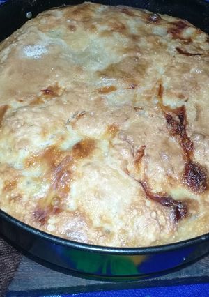 Una foto de Torta seca de manzana