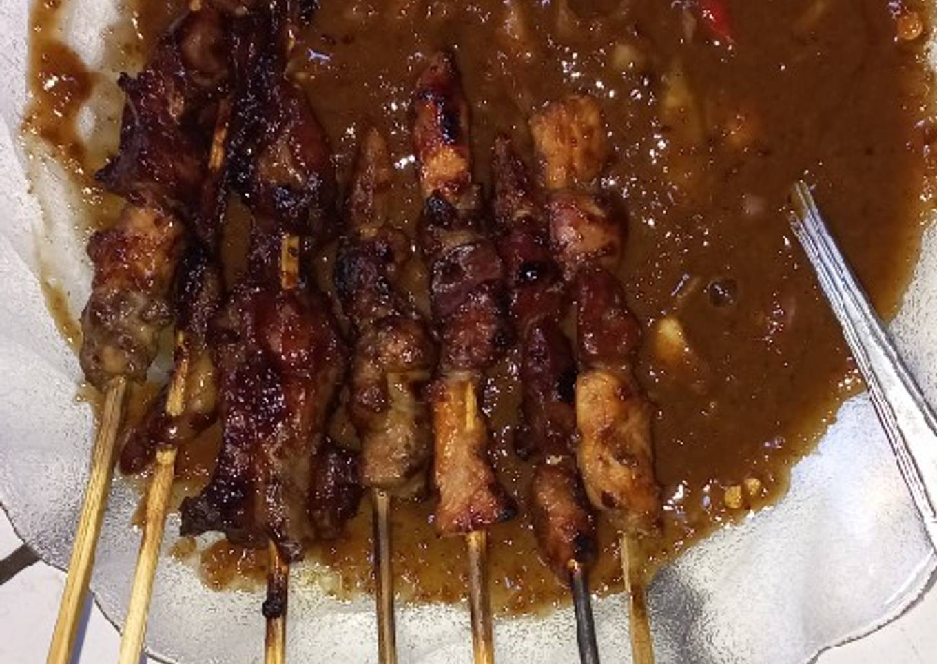Sate Ayam Bumbu Kacang