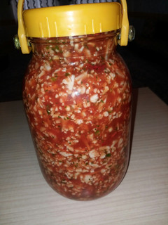 عکسی از دستور سالاد زمستونی سمیه