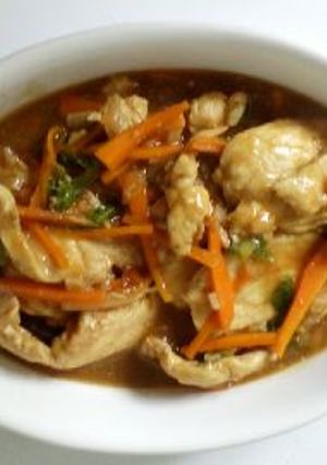 Foto resep Fillet dada ayam saus tiram