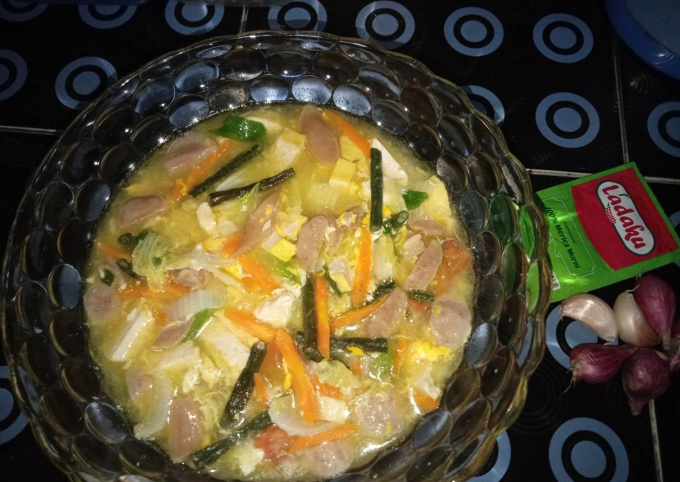 Capcay kuah sayur bakso (tanpa cabai bisa buat bocil)