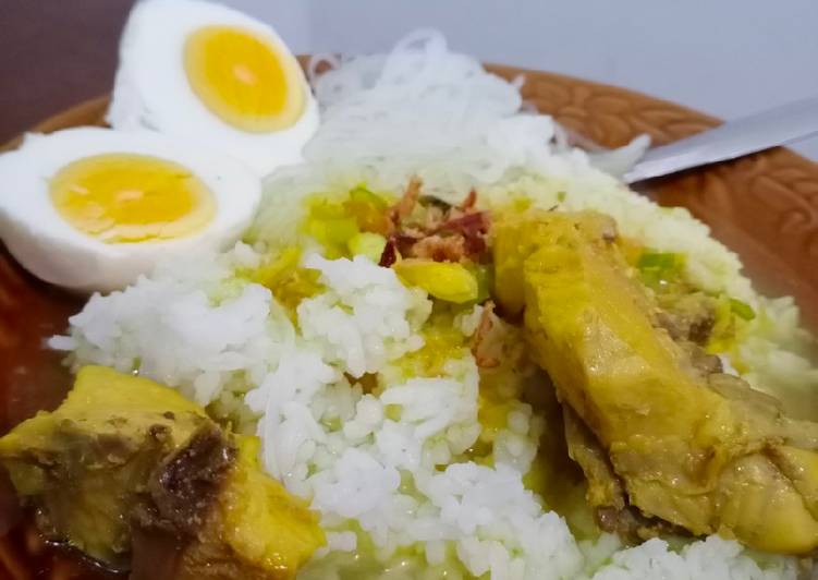 Resep Soto Ayam Mama versi simple Anti Gagal