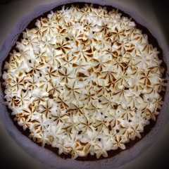 Una foto de Lemon pie o tarta de limón y merengue