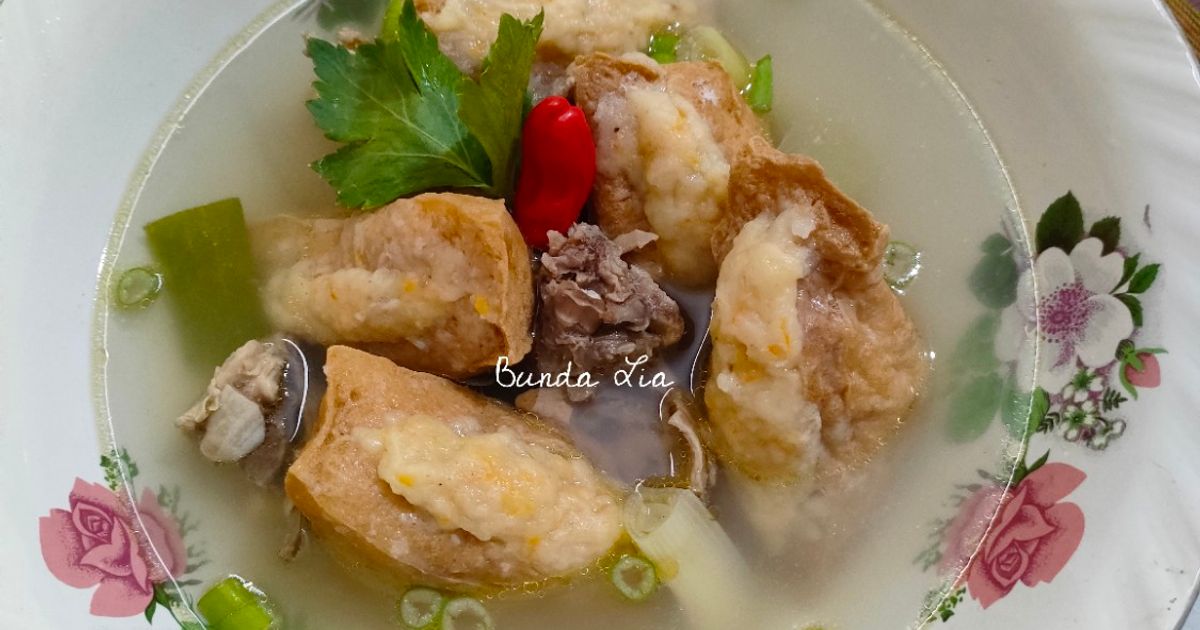 Sop Tahu Bakso Ayam Rempah