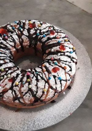 صورة لوصفة مسكوتشو بنكهة البرتقال و بالزبيب روعة بنين بزاف ☕☕