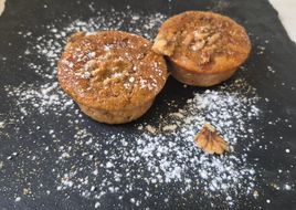 Pan de queso cottage y nueces