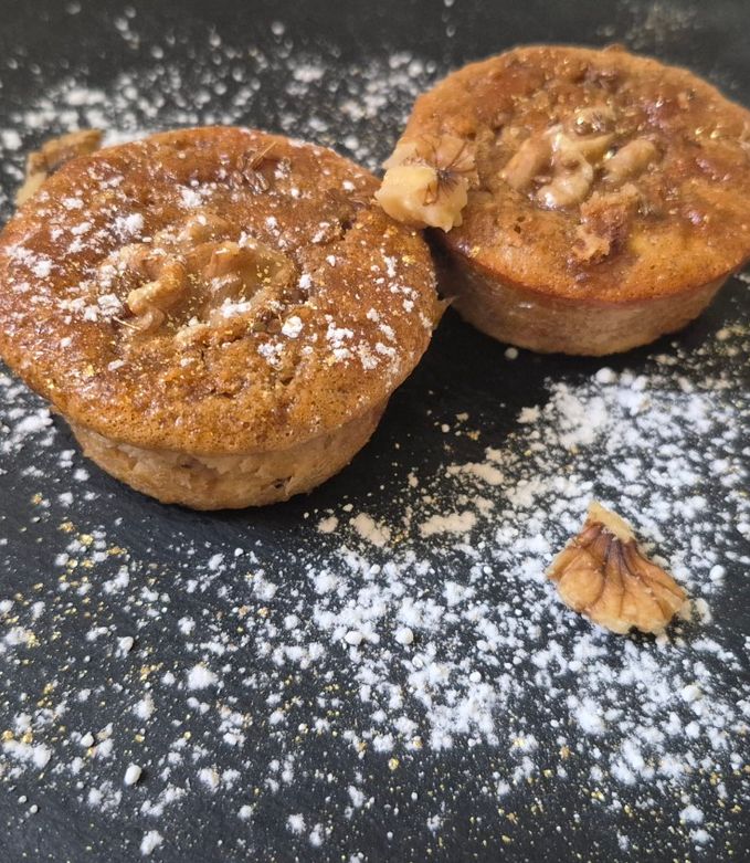 Foto principal de Pan de queso cottage y nueces