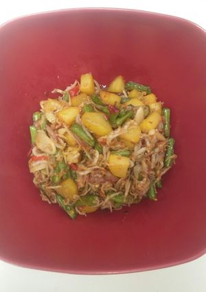 Foto resep Oseng teri medan