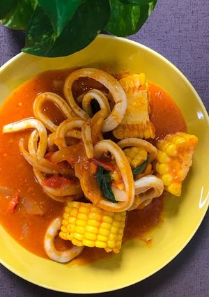 Foto resep Cumi Saos Padang