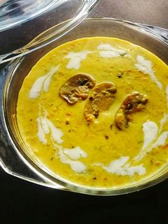 عکسی از دستور سوپ شیر و خامه